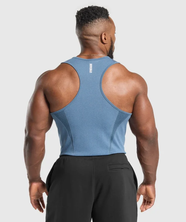 Gymshark Stringers*Shadow Seamless Stringer FadedBlue