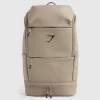 Gymshark Backpacks*Sleek Backpack CementBrown