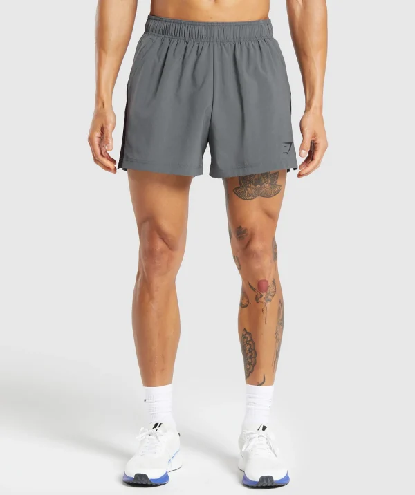 Gymshark Shorts*Sport  5" Shorts DarkGrey/Black