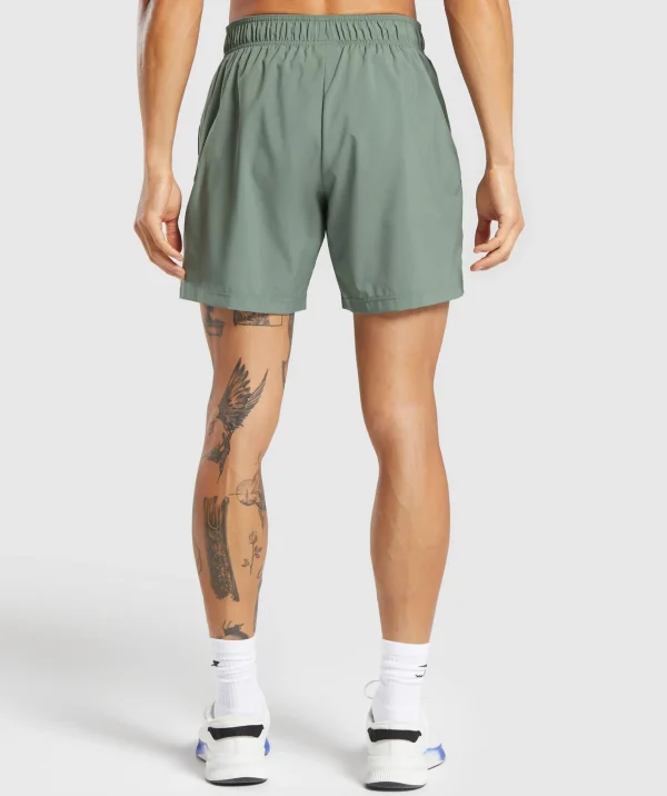 Gymshark Shorts*Sport  7" Shorts UnitGreen/StrengthGreen