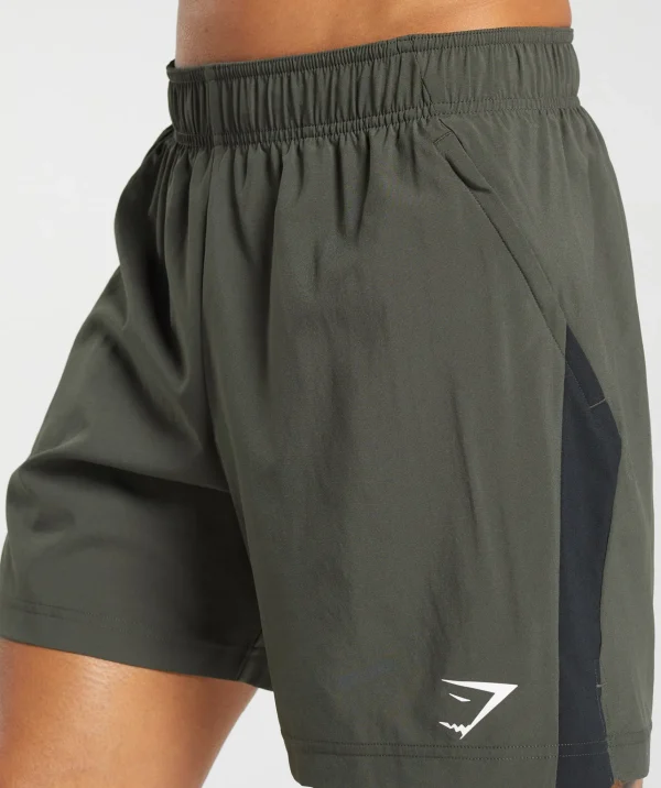 Gymshark Shorts*Sport 7" Shorts StrengthGreen/Black