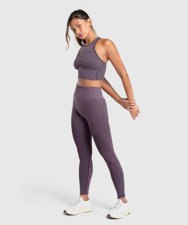 Gymshark Crop Tops | T-shirts & Tops*Sport Seamless Cropped Tank MagentaPurple/DollyPink