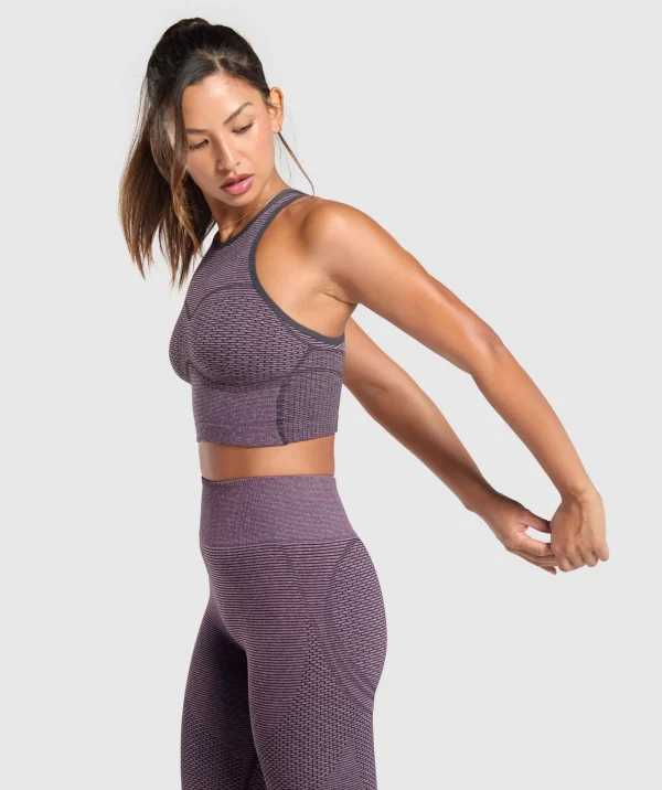 Gymshark Crop Tops | T-shirts & Tops*Sport Seamless Cropped Tank MagentaPurple/DollyPink