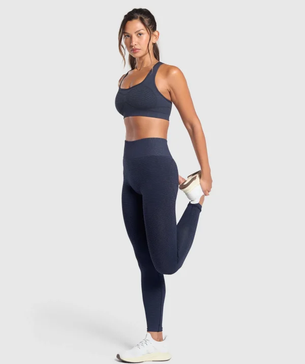 Gymshark Leggings | High-waisted Leggings*Sport Seamless Leggings HeavyBlue/IronBlue