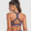 Gymshark Sports Bras*Sport Seamless Sports Bra MagentaPurple/DollyPink