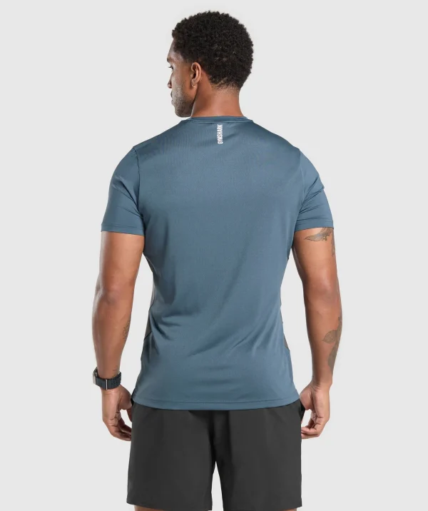 Gymshark T-shirts & Tops*Sport T-Shirt CargoBlue/DarkGrey