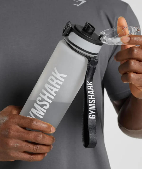 Gymshark Bottles*Sports Bottle RiverStoneGrey/DriftGrey