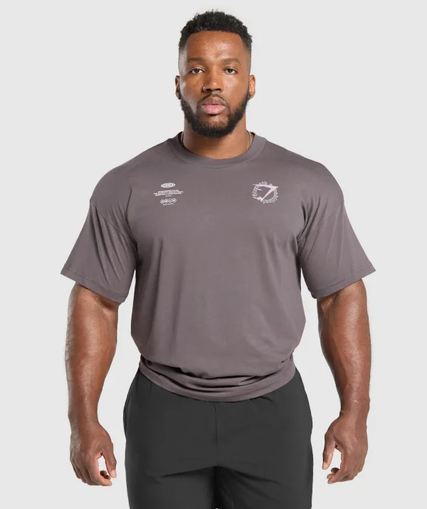 Gymshark T-shirts & Tops*Strength and Conditioning T-Shirt BrushedPurple