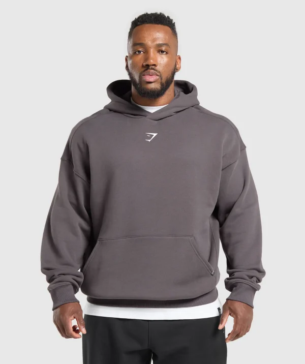 Gymshark Hoodies & Sweatshirts*Strength Department Animal Oversized Hoodie GreyedPurple