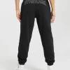 Gymshark Joggers & Sweatpants*Strength Department Graphic Joggers Black