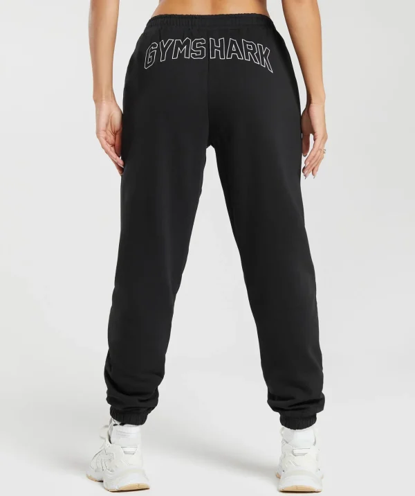 Gymshark Joggers & Sweatpants*Strength Department Graphic Joggers Black