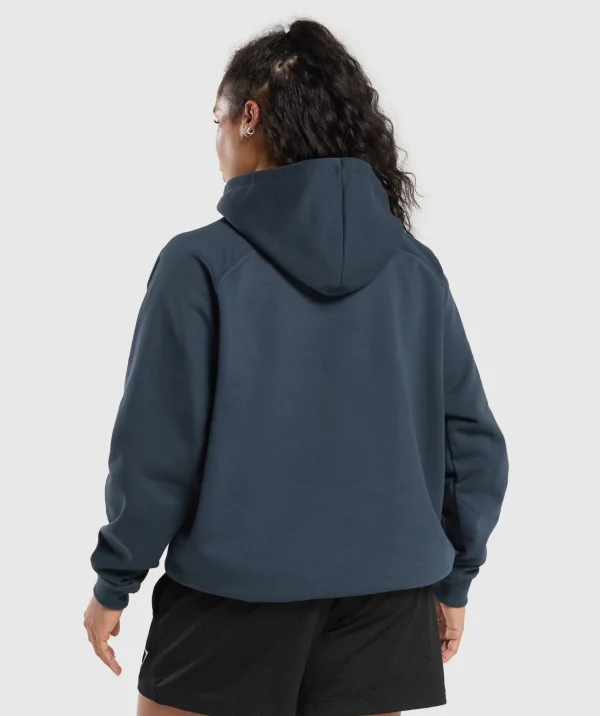 Gymshark Hoodies & Sweatshirts*Strength Department Oversized Hoodie HeavyBlue