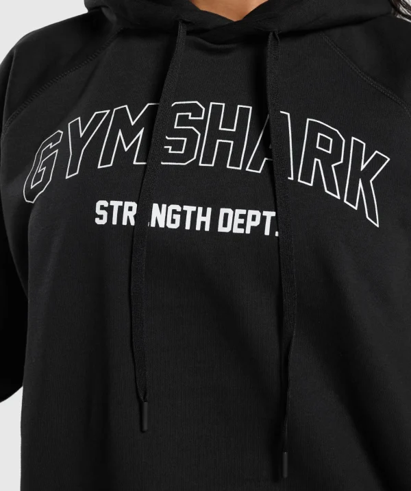 Gymshark Hoodies & Sweatshirts*Strength Department Oversized Hoodie Black