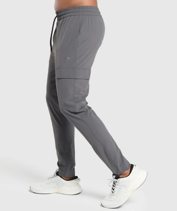 Gymshark Cargo Pants*Stretch Woven Cargo Pants GraphiteGrey