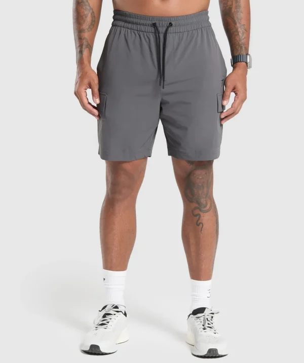 Gymshark Cargo Pants | Shorts*Stretch Woven Cargo Shorts GraphiteGrey