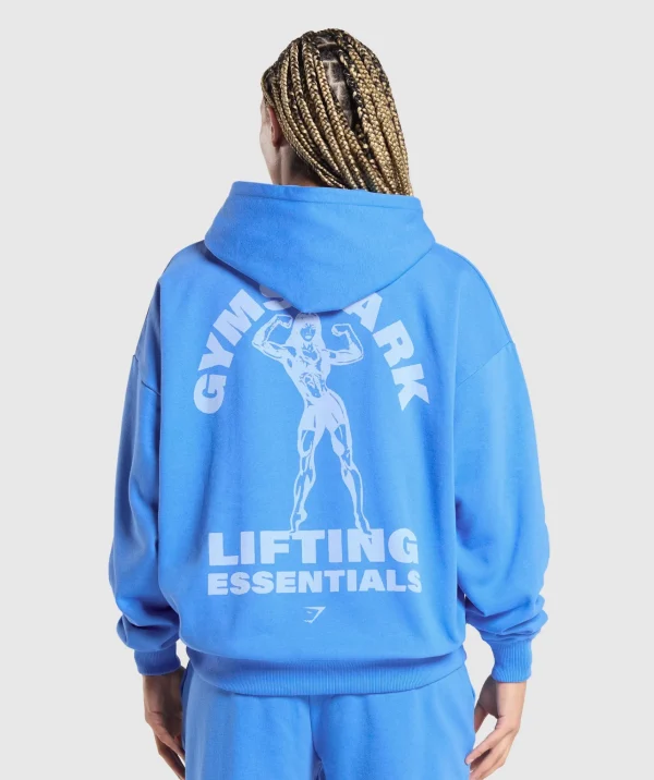 Gymshark Hoodies & Sweatshirts*Strong Women Oversized Hoodie LatsBlue