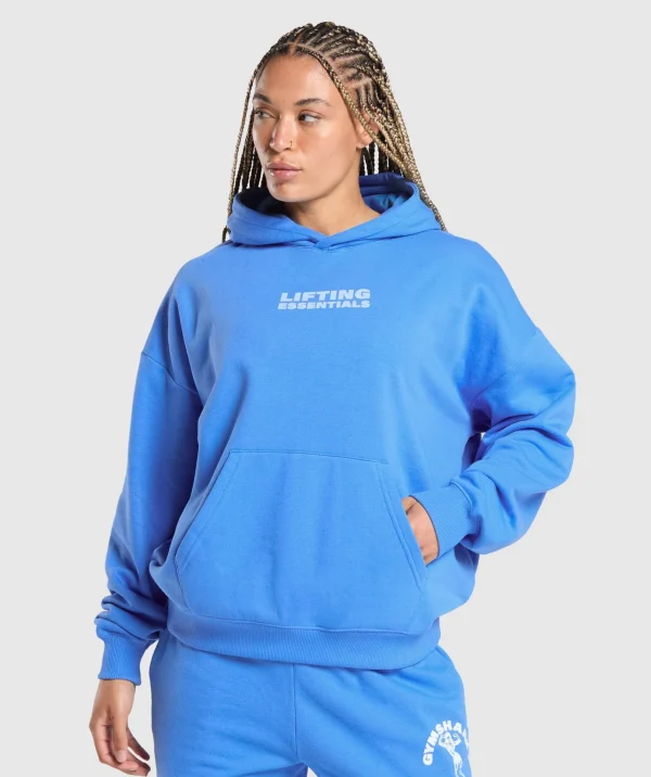 Gymshark Hoodies & Sweatshirts*Strong Women Oversized Hoodie LatsBlue