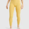 Gymshark Seamless Leggings*Studio Leggings Yellow