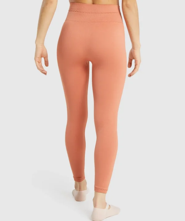 Gymshark Seamless Leggings*Studio Leggings Orange