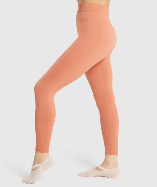 Gymshark Seamless Leggings*Studio Leggings Orange