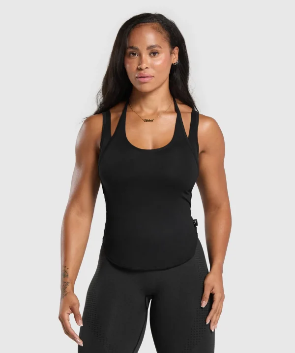 Gymshark T-shirts & Tops*Superset Tank Black