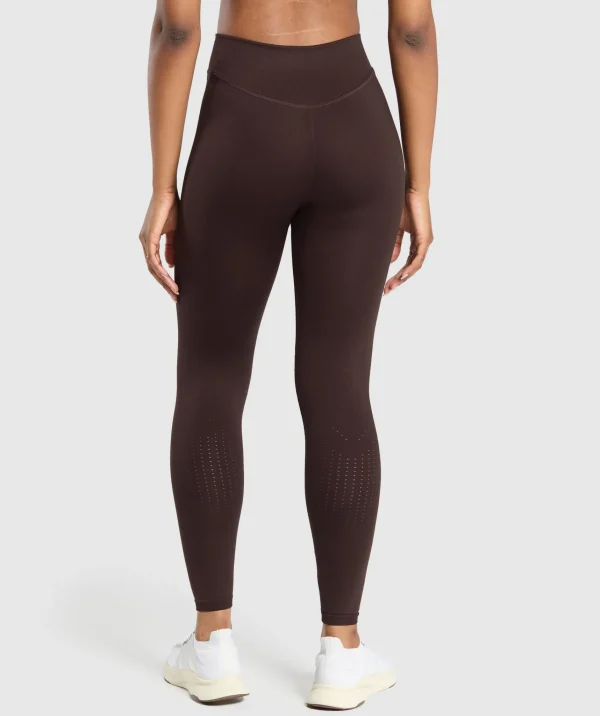 Gymshark Leggings*Sweat Seamless Leggings HeritageBrown