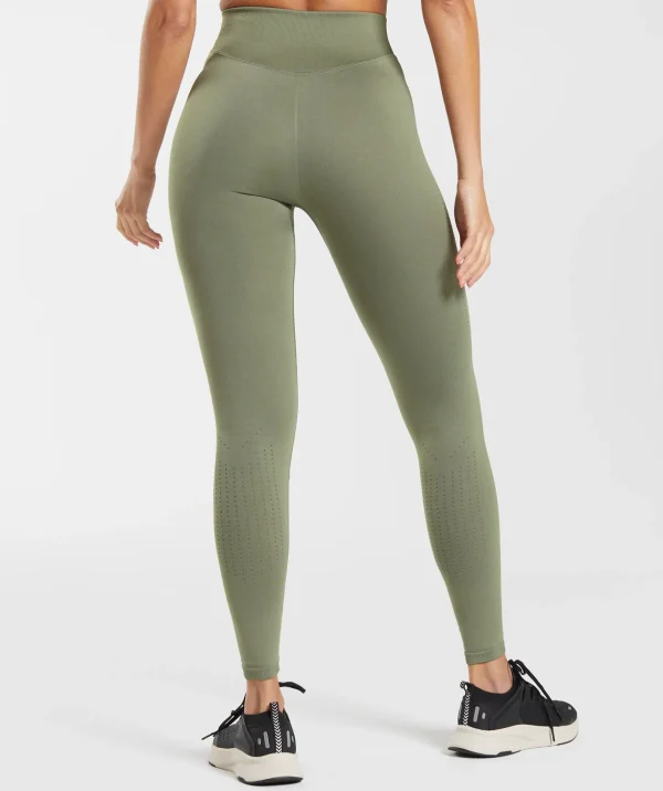 Gymshark Leggings | Seamless Leggings*Sweat Seamless Leggings DustyOlive