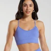 Gymshark Sports Bras*Sweat Seamless Sports Bra GrapeBlue