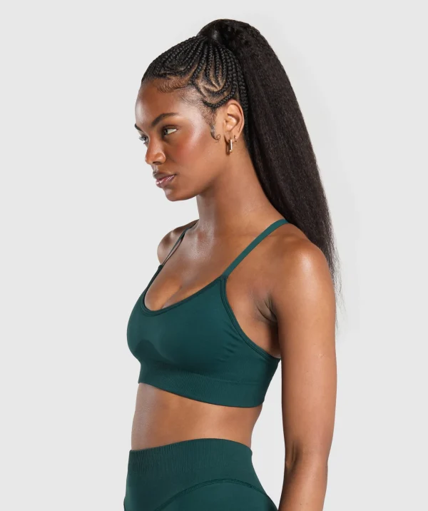 Gymshark Sports Bras*Sweat Seamless Sports Bra StrongTeal