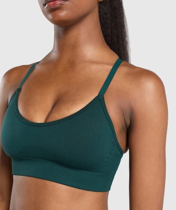 Gymshark Sports Bras*Sweat Seamless Sports Bra StrongTeal