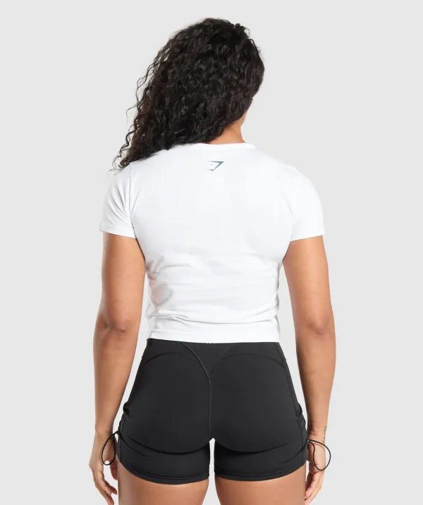 Gymshark Crop Tops | T-shirts & Tops*Team GS Baby Tee White