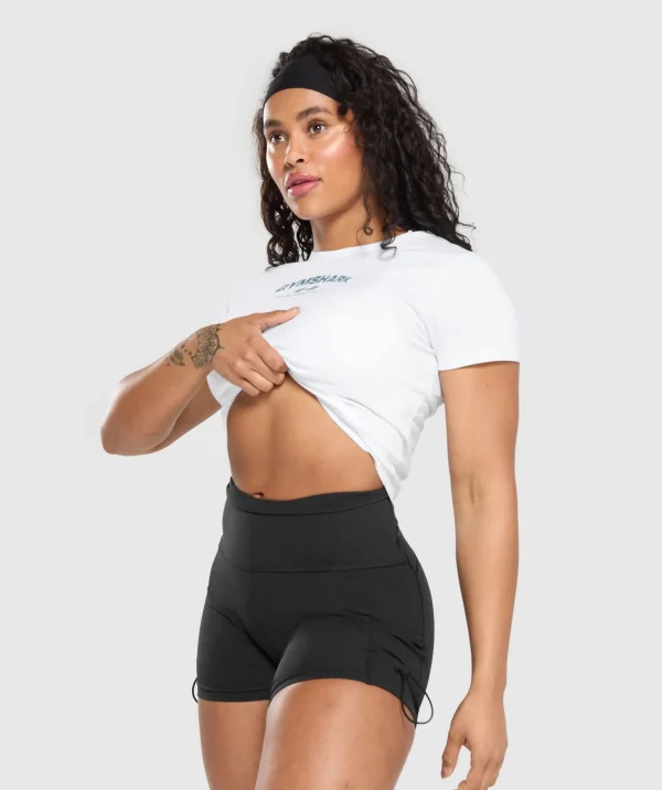 Gymshark Crop Tops | T-shirts & Tops*Team GS Baby Tee White