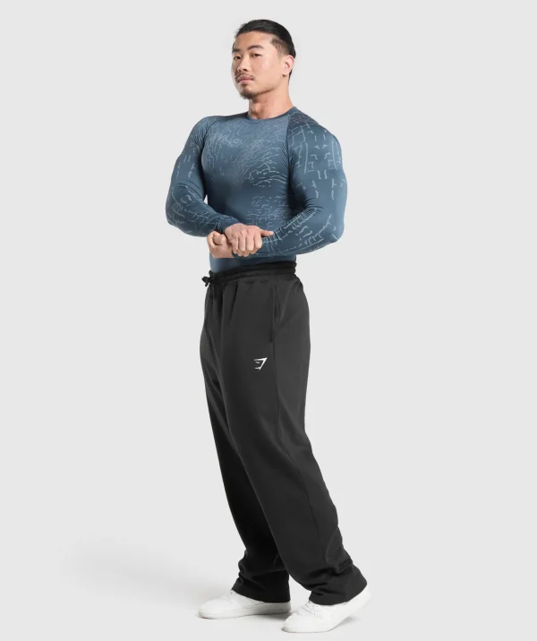 Gymshark T-shirts & Tops*Tectonic Long Sleeve T-Shirt CargoBlue/CoolBlue