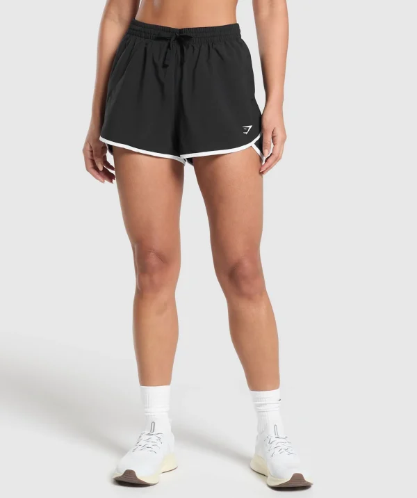 Gymshark Shorts*Training Contrast Loose Shorts 2.5" Black