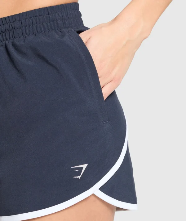 Gymshark Shorts*Training Contrast Loose Shorts 2.5" HeavyBlue