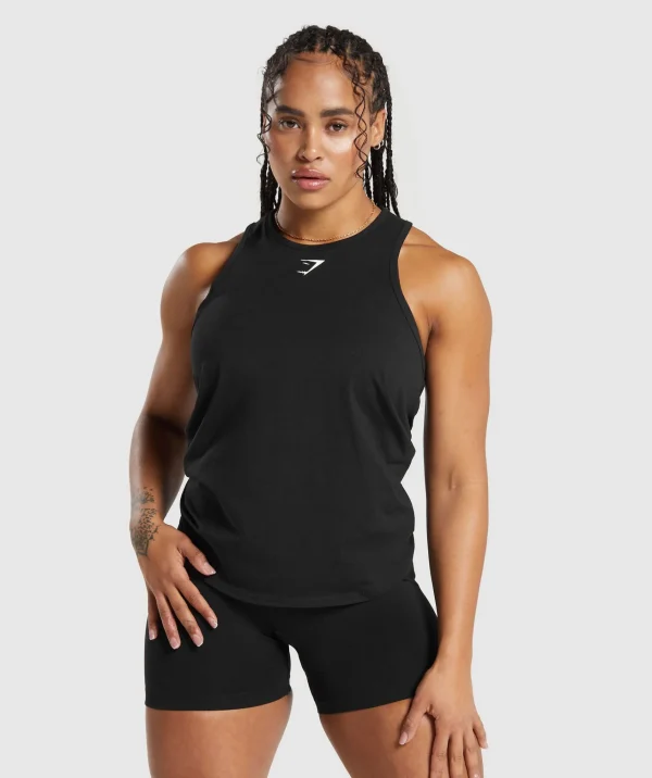 Gymshark Tank Tops | T-shirts & Tops*Training Cotton Tank Black