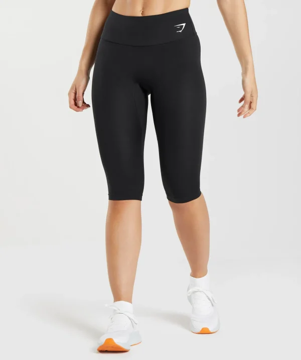 Gymshark Black Leggings | High-waisted Leggings*Training Cropped Leggings Black