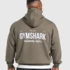 Gymshark Hoodies & Sweatshirts*Training Dept. Hoodie CamoBrown