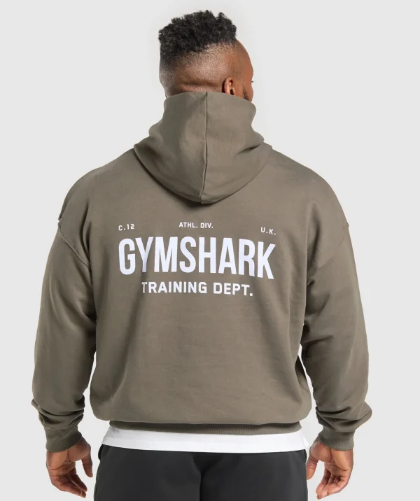 Gymshark Hoodies & Sweatshirts*Training Dept. Hoodie CamoBrown