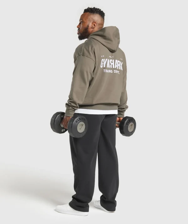 Gymshark Hoodies & Sweatshirts*Training Dept. Hoodie CamoBrown