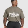 Gymshark T-shirts & Tops*Training Dept. T-Shirt CamoBrown