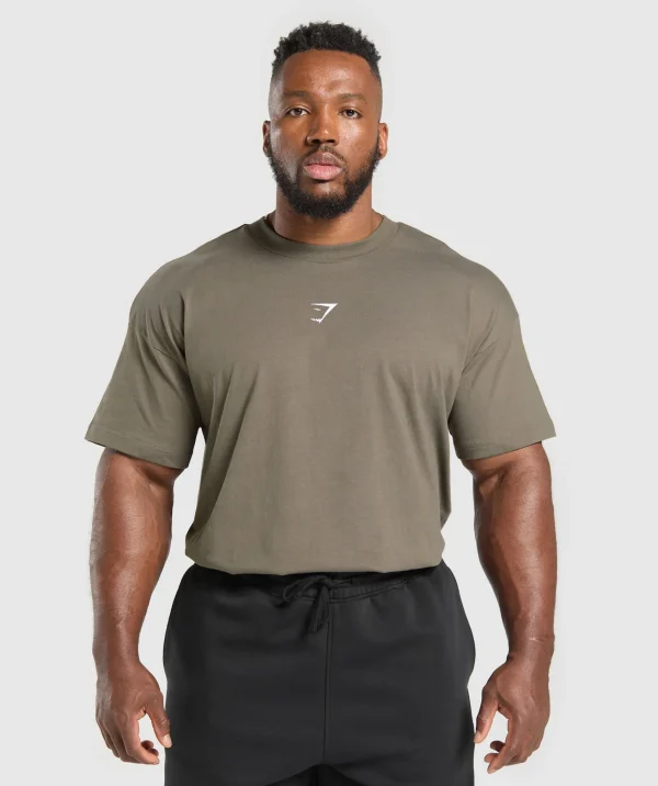 Gymshark T-shirts & Tops*Training Dept. T-Shirt CamoBrown