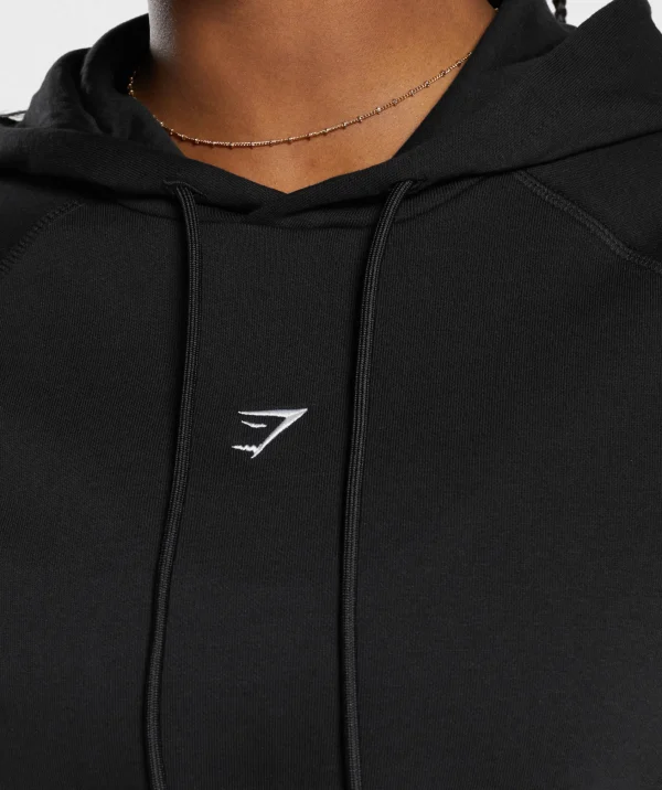 Gymshark Crop Tops | Hoodies & Sweatshirts*Training Fleece Cropped Hoodie Black