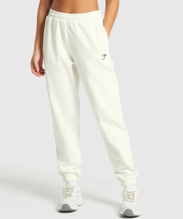 Gymshark Joggers & Sweatpants*Training Fleece Joggers SoftWhite