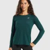 Gymshark T-shirts & Tops*Training Long Sleeve Top StrongTeal