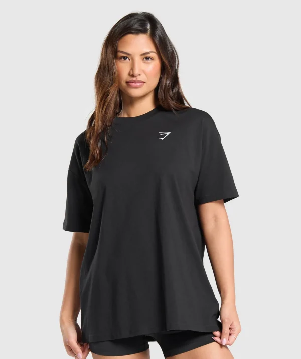 Gymshark T-shirts & Tops*Training Oversized T-Shirt Black