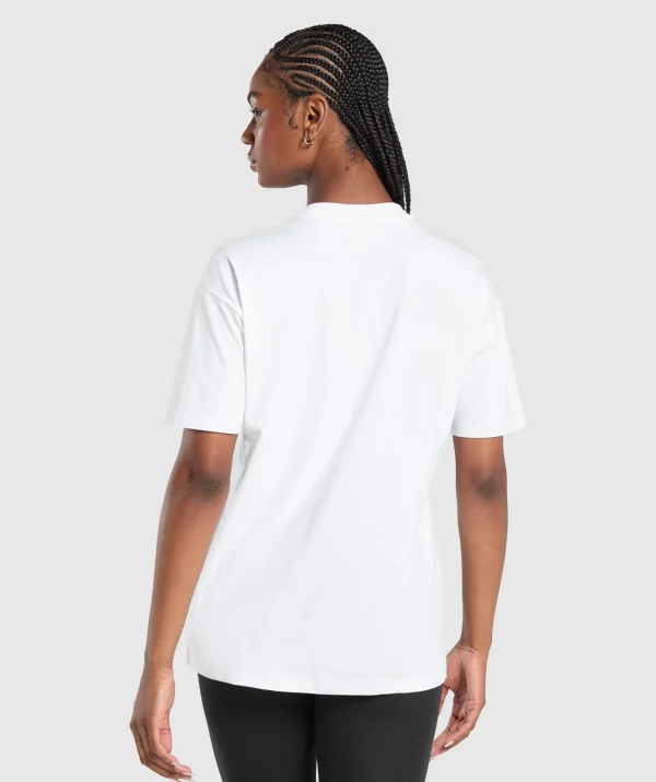 Gymshark T-shirts & Tops*Training Oversized T-Shirt White