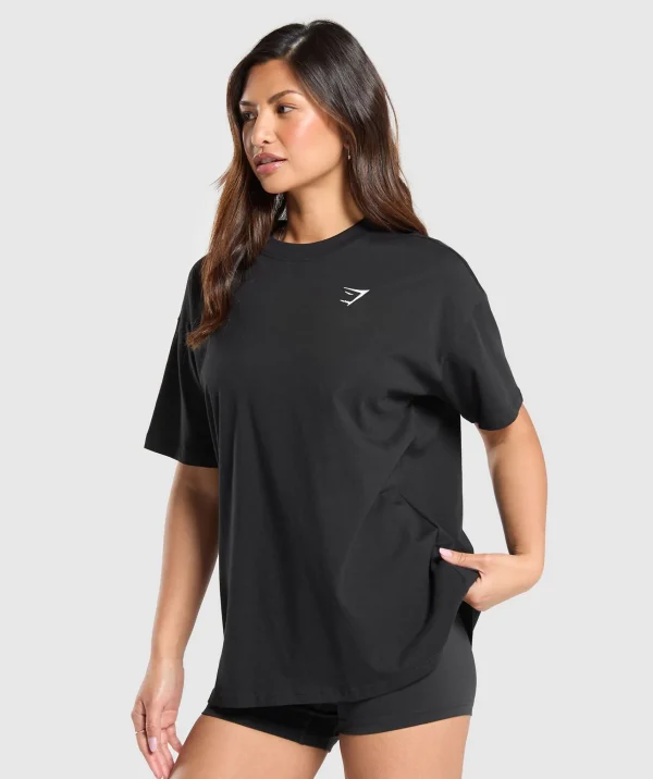 Gymshark T-shirts & Tops*Training Oversized T-Shirt Black