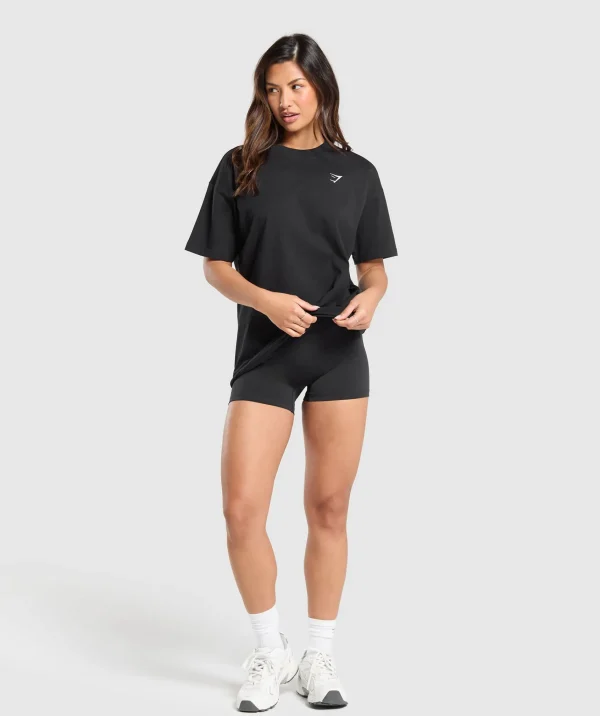 Gymshark T-shirts & Tops*Training Oversized T-Shirt Black