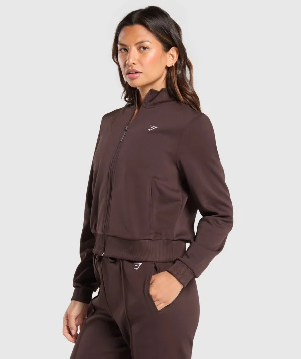 Gymshark Sweatsuits | Jackets*Tricot Jacket HeritageBrown